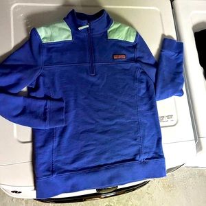 Vineyard vines pullover half zip sweatshirt size small